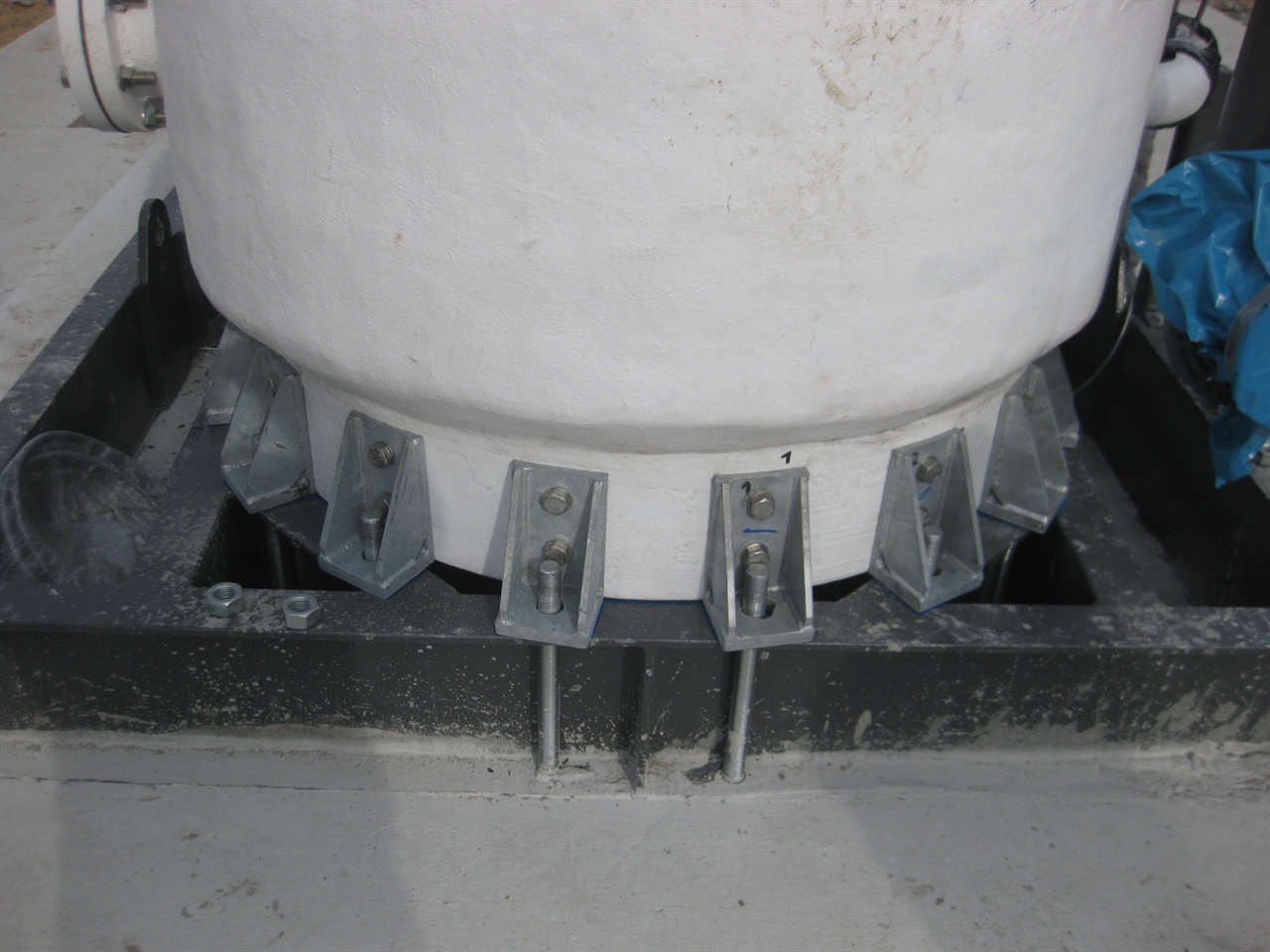 Staffa Universale Montaggio Diretto Resistente Per Serbatoio - Foto 2